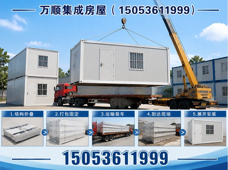 山东工地临建房展示图